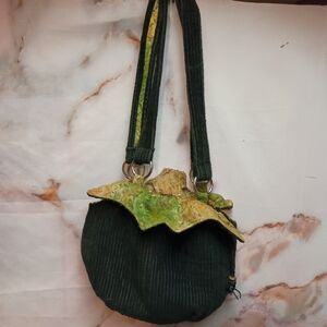 Small Boho Leafy Handbag